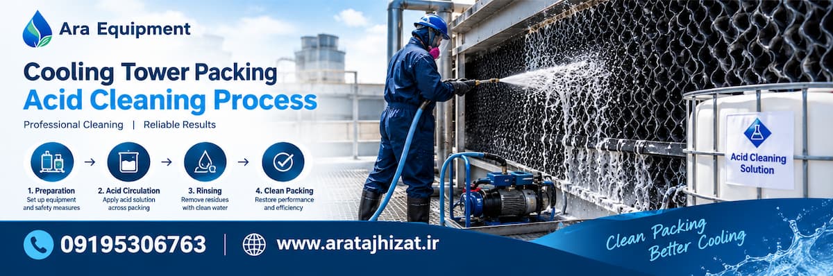 تمیز کردن کولینگ تاور